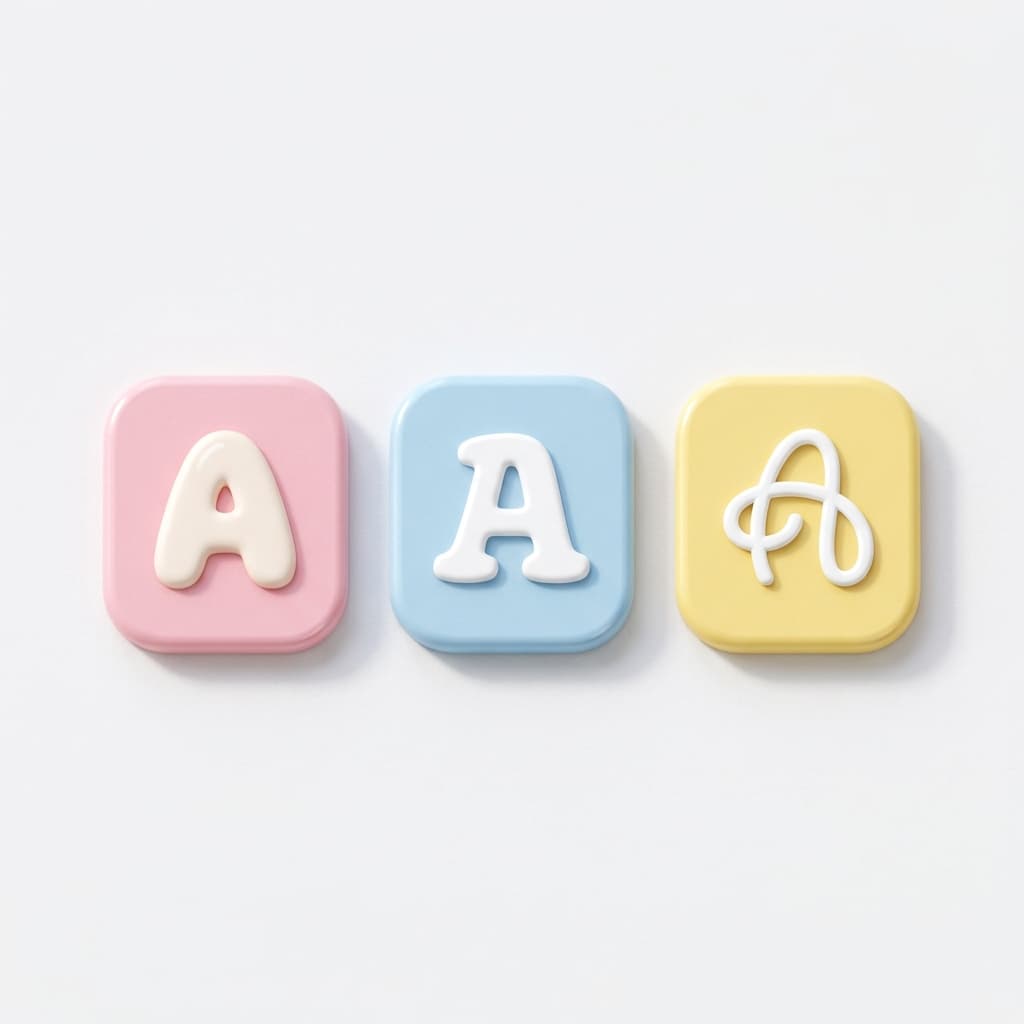 Choose a font