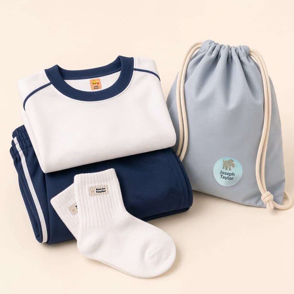 PE shirts & gym clothes